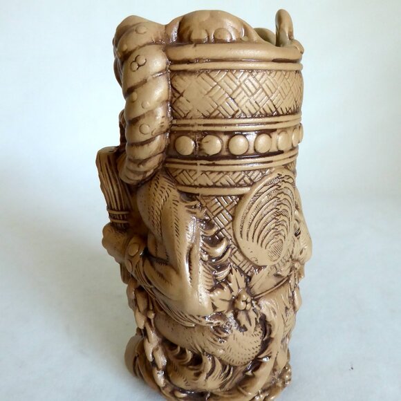 NEW 2019 KRAMPUS MONDO TEE-KIS BEAST NUTMEG VARIANT CERAMIC TIKI MUG - Picture 7 of 16